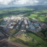 The Sellafield site in West Cumbria.