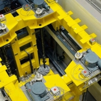 Fuel transfer trolley in place at Finnish encapsulation plant