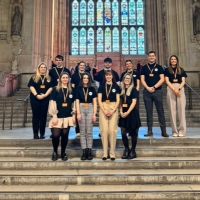 NDA Apprentices at House of Parliment