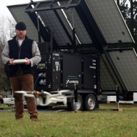 Drone testing at Winfrith