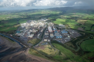 The Sellafield site in West Cumbria.